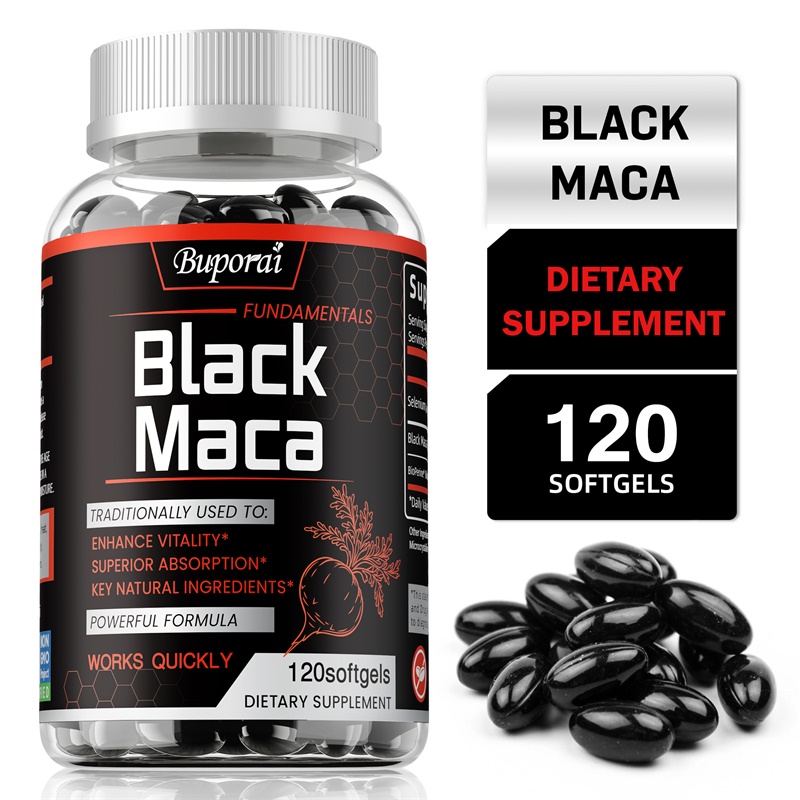 Herbal Queen - Black Maca Supplement - Enhance Male
