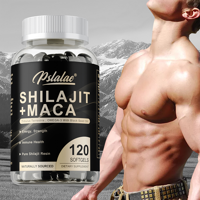 Herbal Queen - Shilajit + Maca Capsules - Contains
