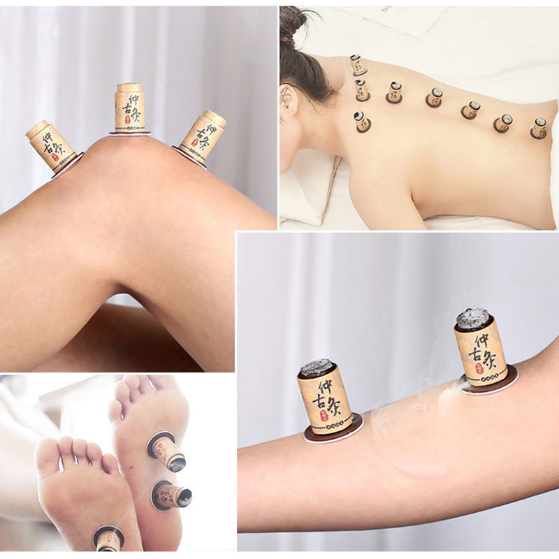 30Pcs Moxa Tubes with Mugwort  - Herbal Wellness Massage 评论和价格