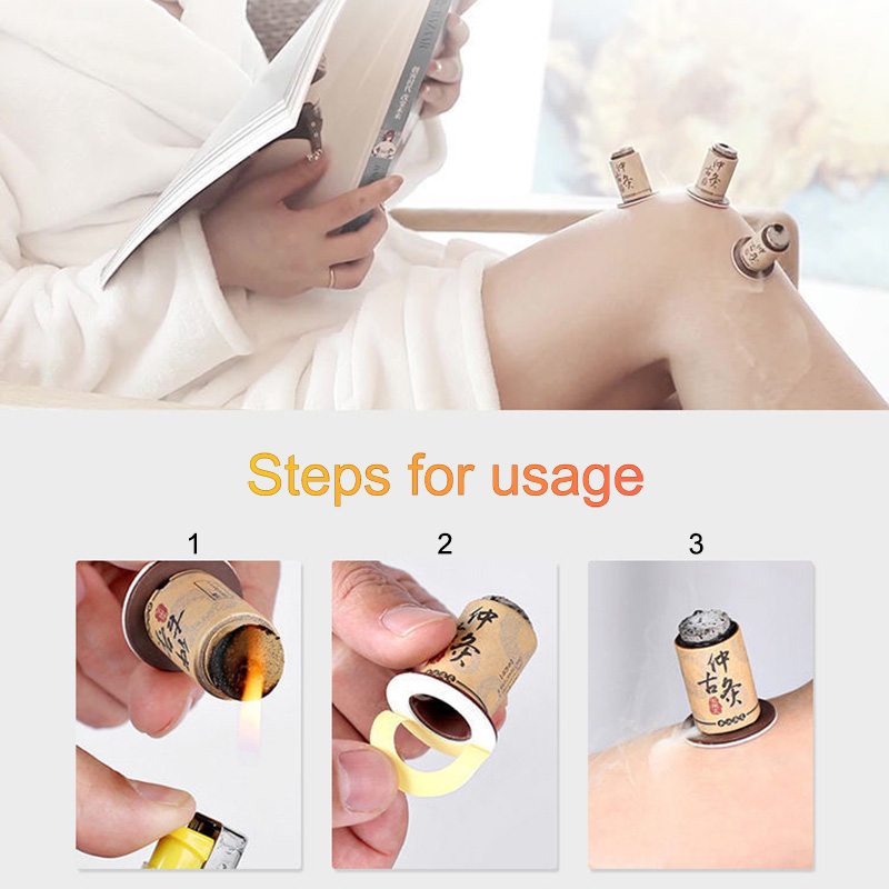 30Pcs Moxa Tubes with Mugwort  - Herbal Wellness Massage 评论和价格
