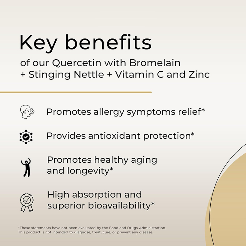 Quercetin Contains Vitamin C a - Wellness Quercetin 评论和价格