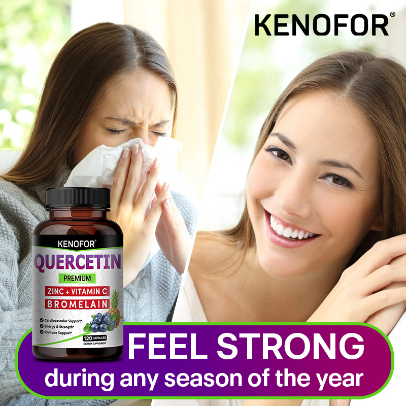 Quercetin Capsules with Bromel - Wellness Quercetin 评论和价格