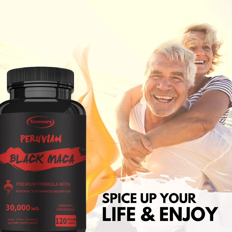 Xemenry Natural Capsules Black - Herbal Queen 评论和价格