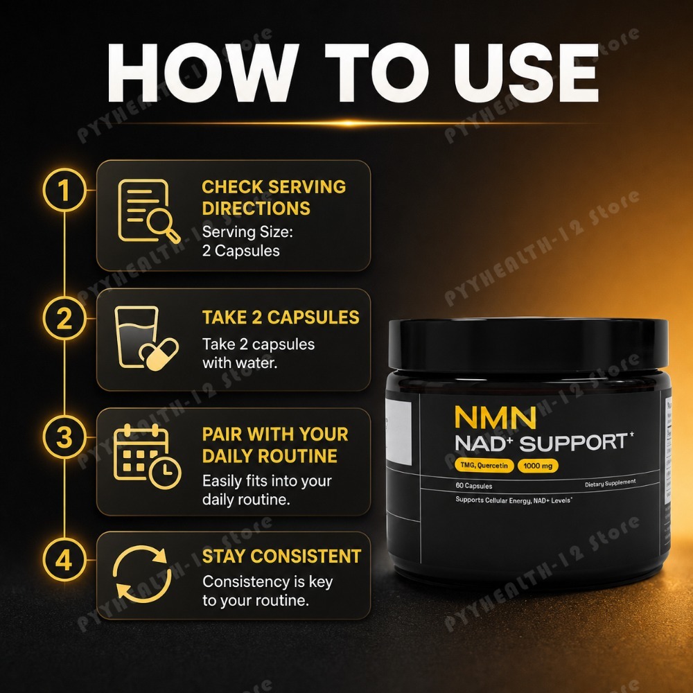 NMN NAD+ Support Capsules 1000 - Wellness Quercetin 评论和价格