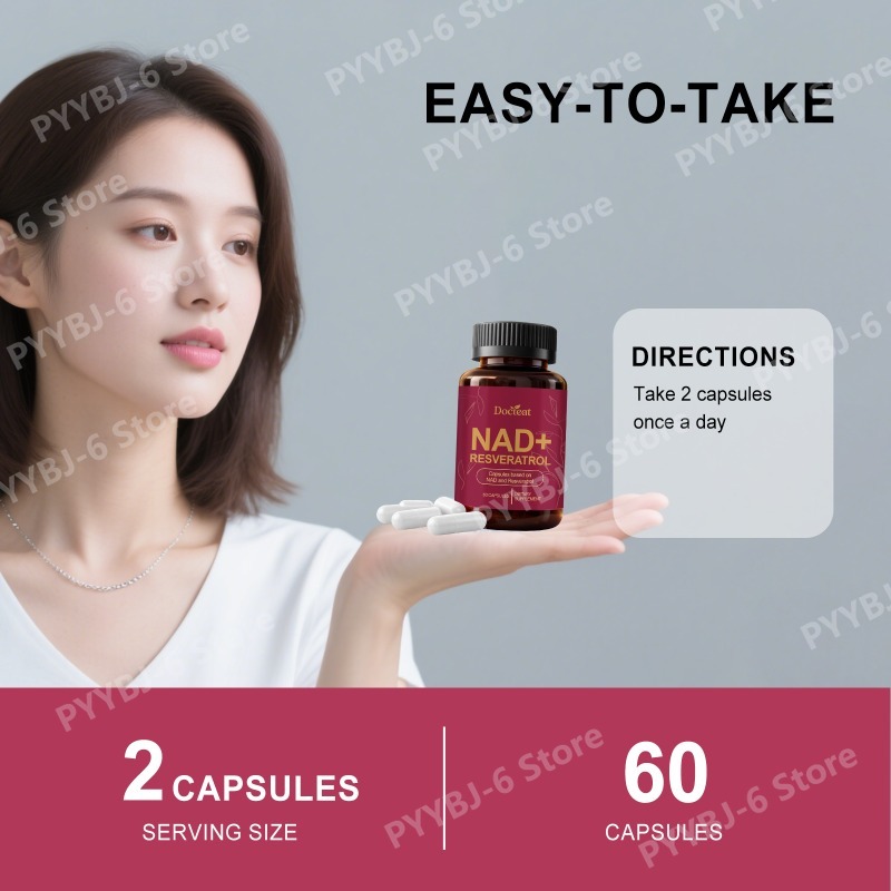 NAD+ Resveratrol Supplement 60 - Wellness Quercetin 评论和价格