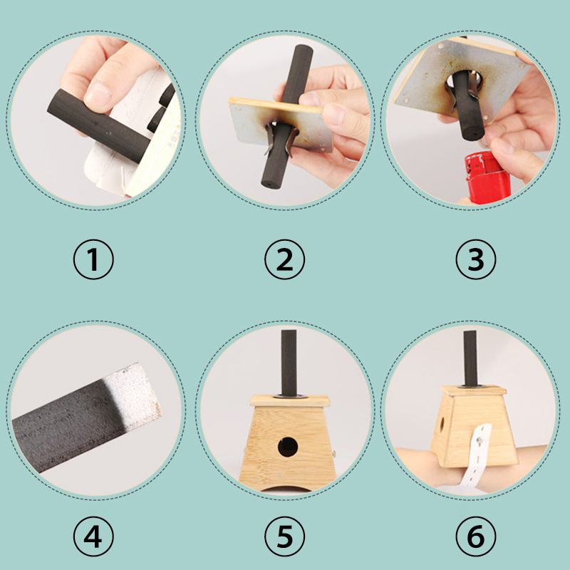5 Boxes Smokeless Moxa Sticks– - Herbal Wellness Massage 评论和价格