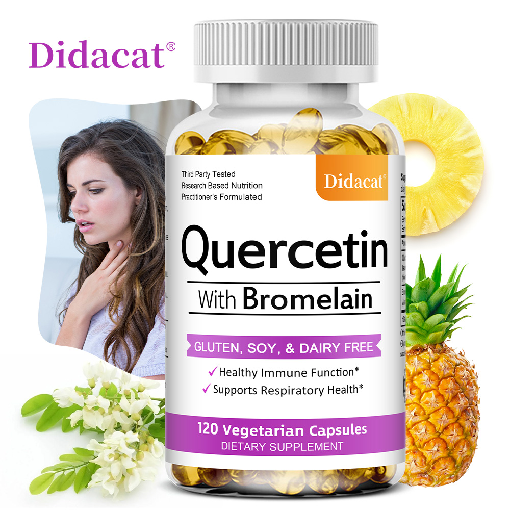 Quercetin & Bromelain Capsules - Wellness Quercetin 评论和价格