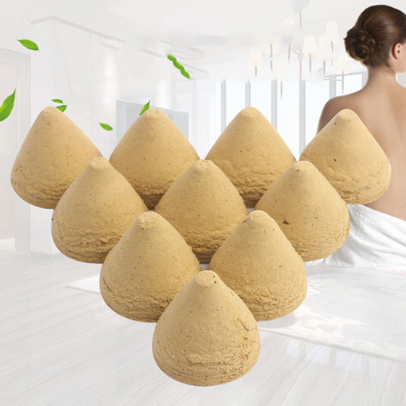Conical Moxa Stick Set for Abd - Herbal Wellness Massage 评论和价格