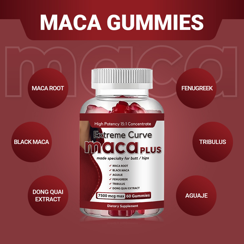 1 bottle black plus Maca gummi - Herbal Queen 评论和价格