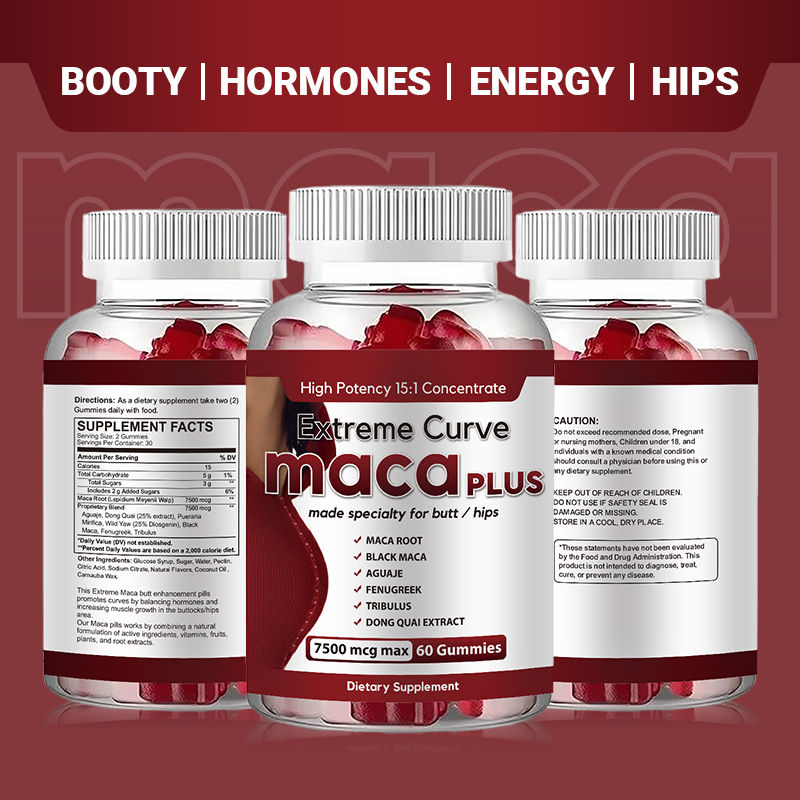 1 bottle black plus Maca gummi - Herbal Queen 评论和价格