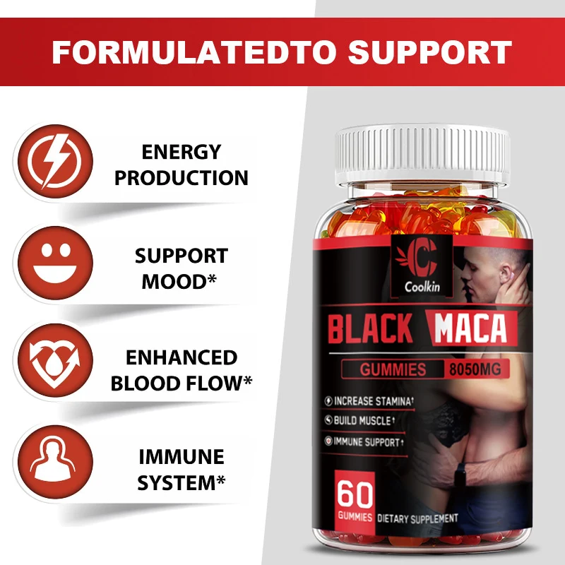 Black Maca Gummies - Relieve F - Herbal Queen 评论和价格