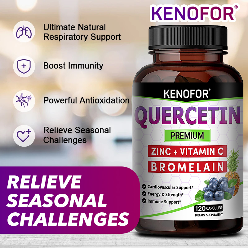 Quercetin Capsules with Bromel - Wellness Quercetin 评论和价格