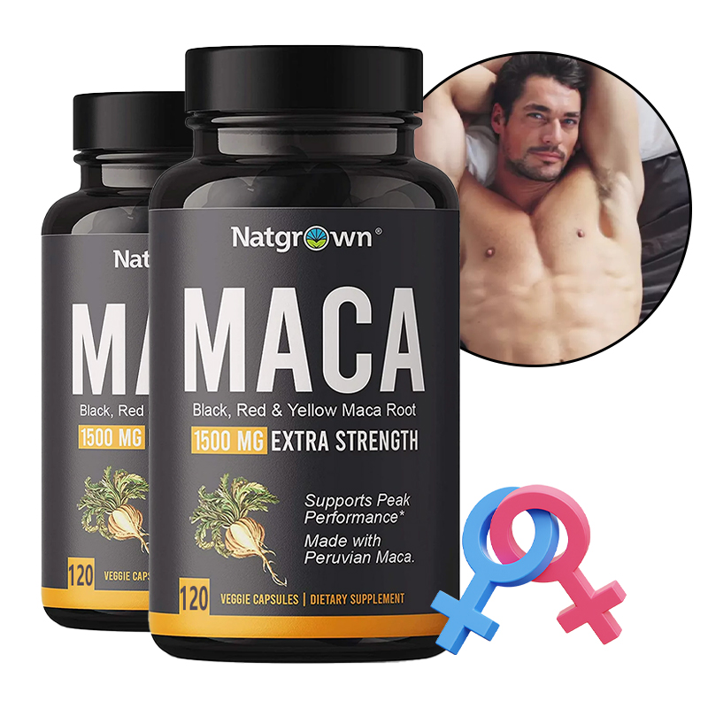 Maca Root Capsules (Black + Re - Herbal Queen 评论和价格