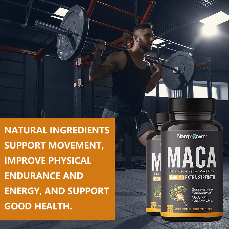 Maca Root Capsules (Black + Re - Herbal Queen 评论和价格